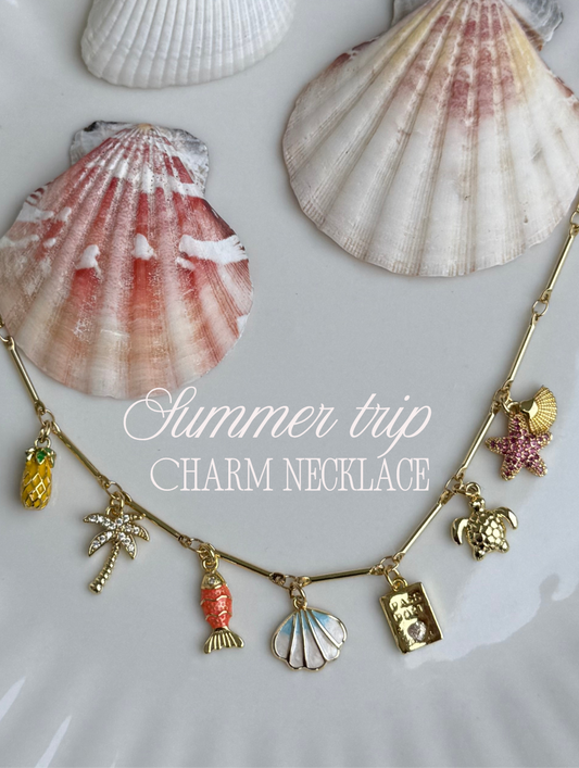 Summer Trip Charm Necklace