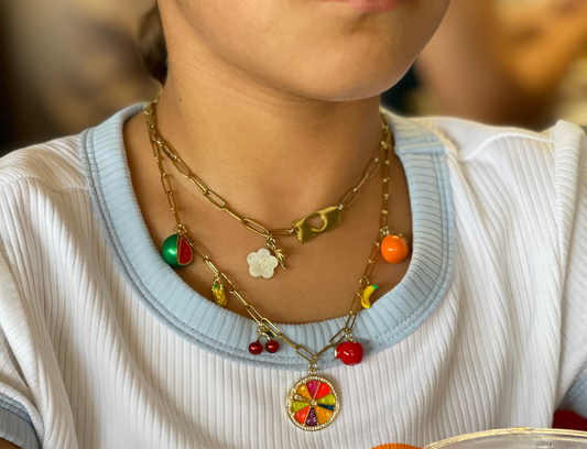 Tutti Frutti Charm Necklace